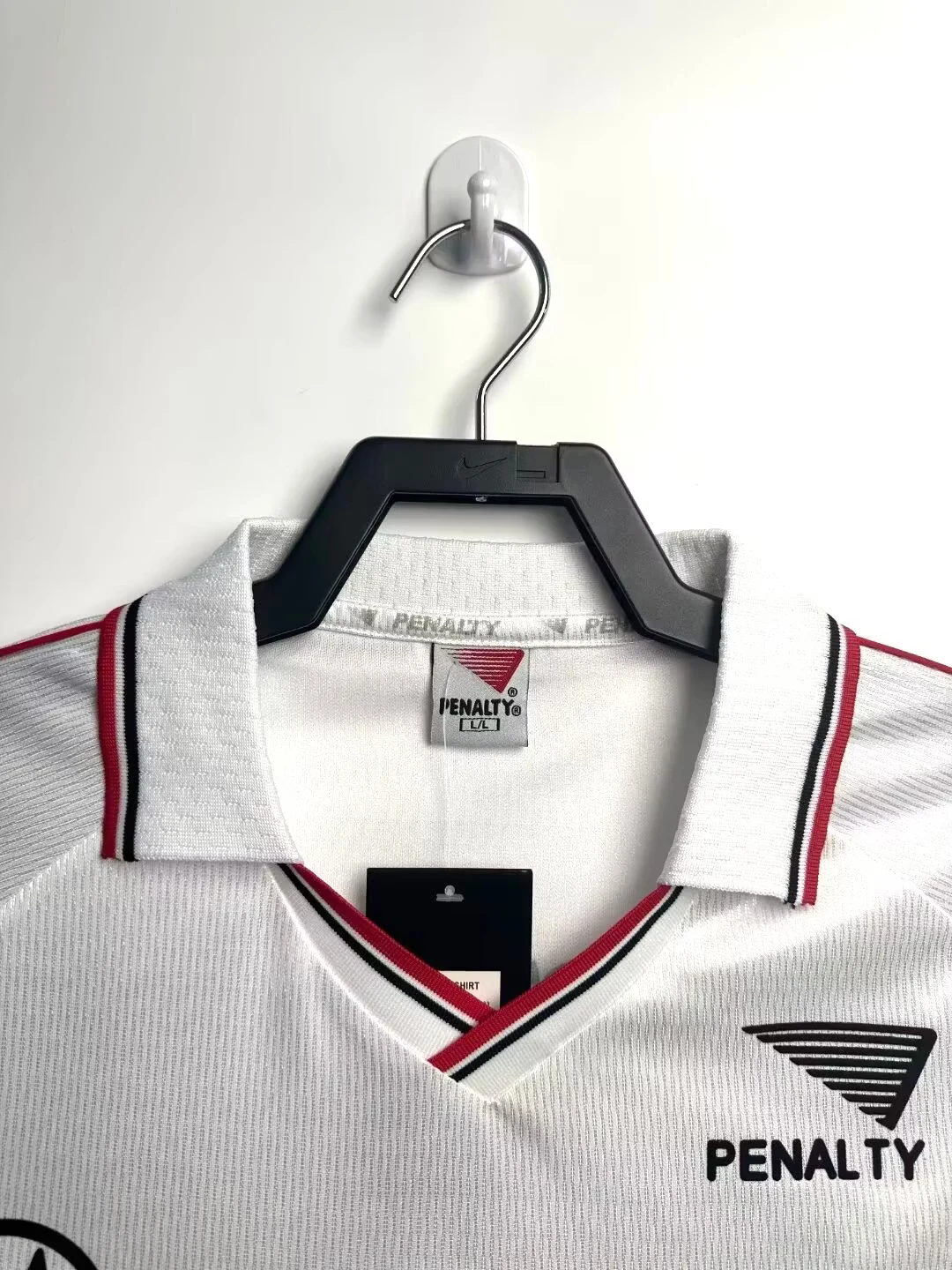 2000 Sao Paulo home retro jersey with collar view 9