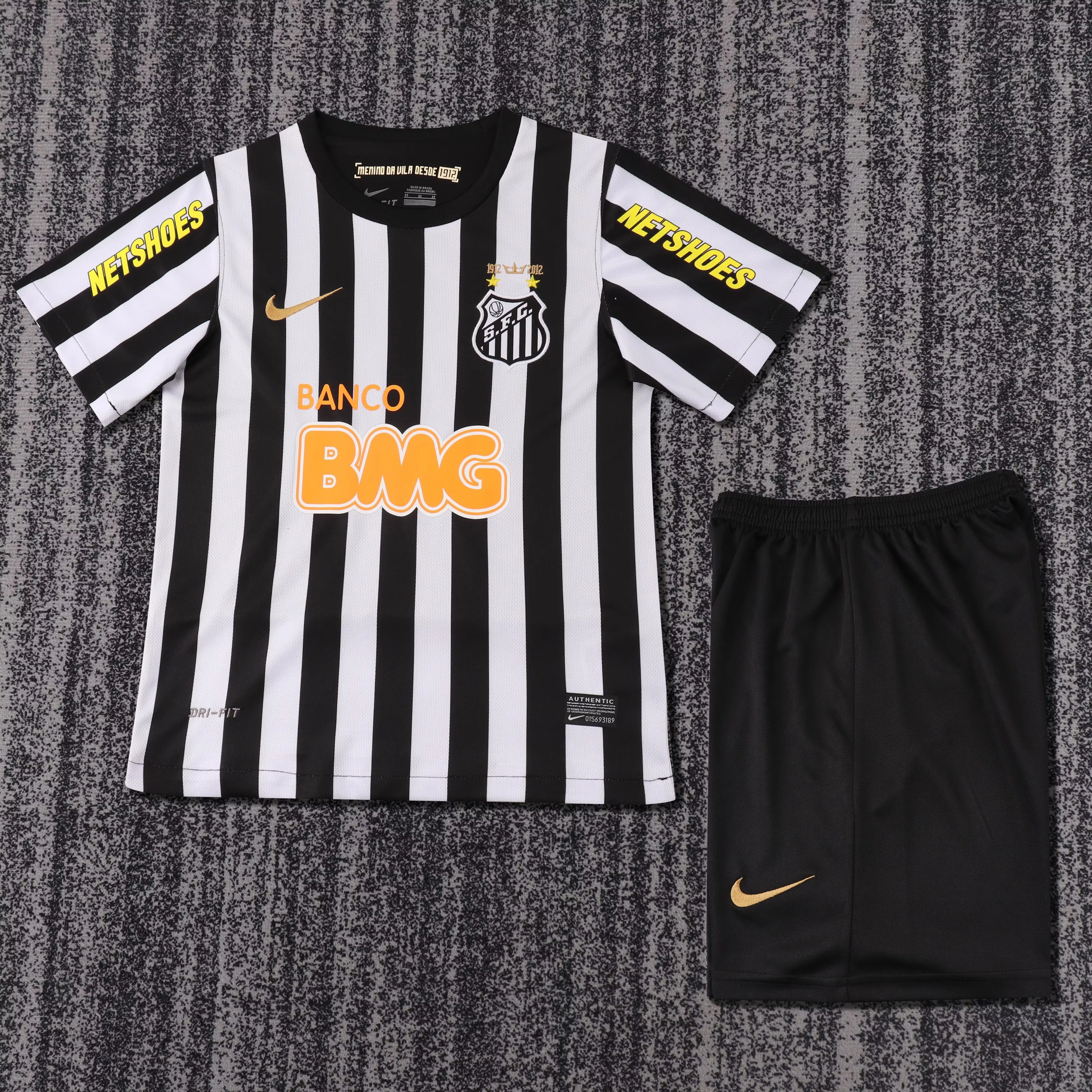 2013 Santos Away Retro Jersey - Kids