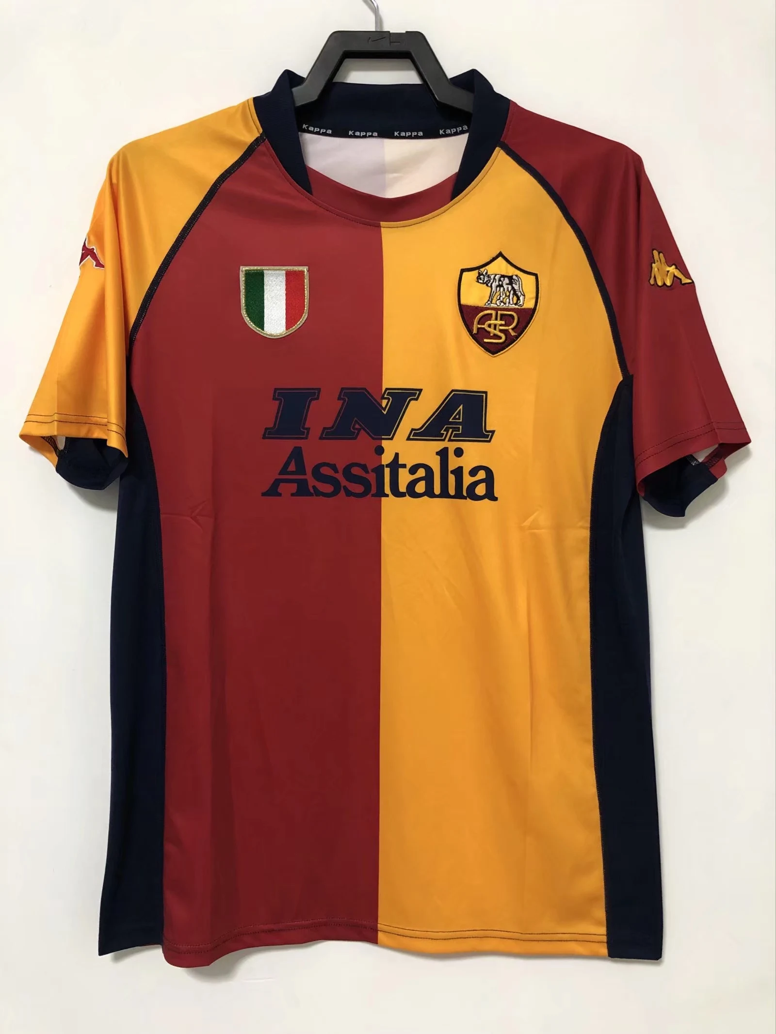 2000-01 Roma Home Retro Jersey