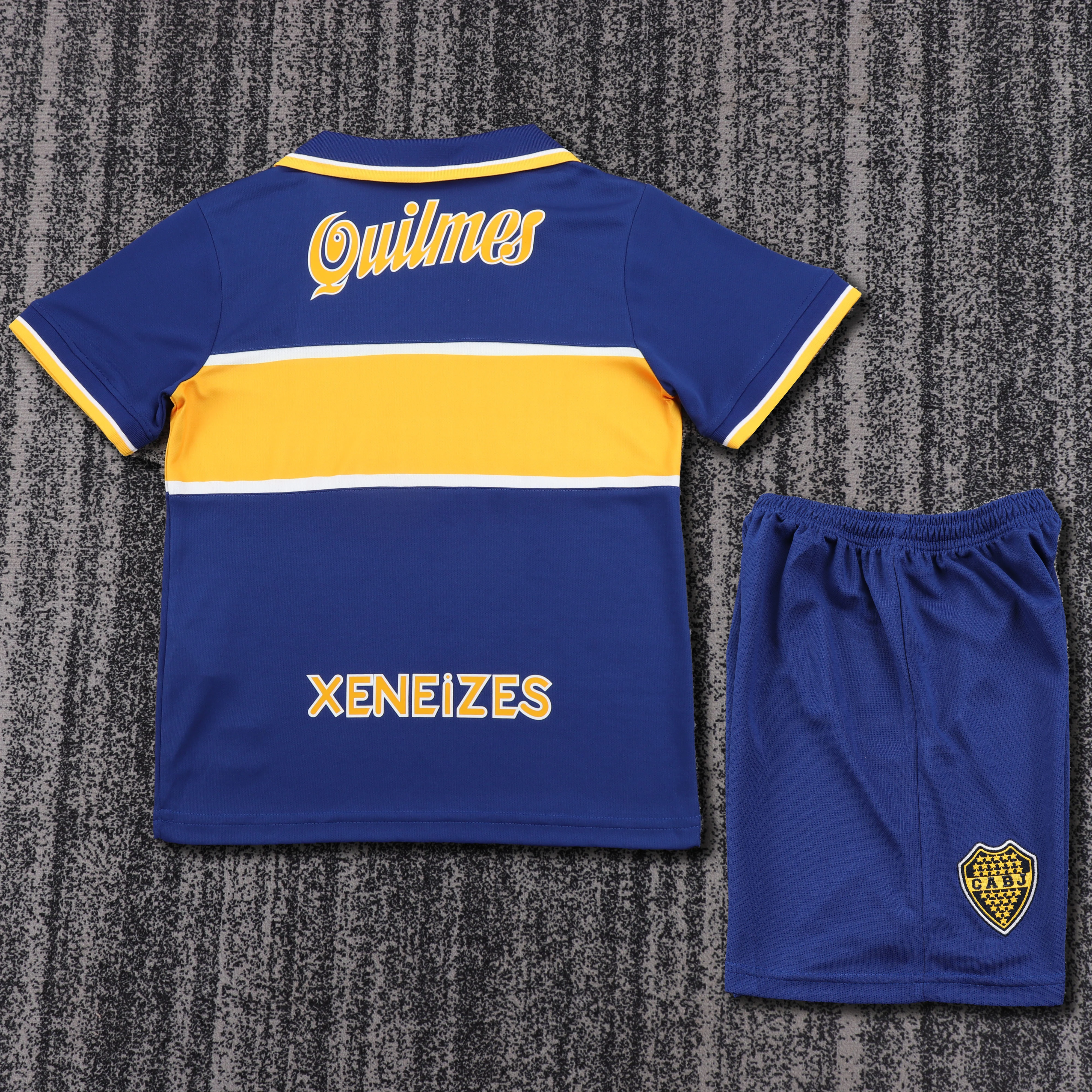 1996-97 Boca Juniors Home Retro Jersey - Children's view 2