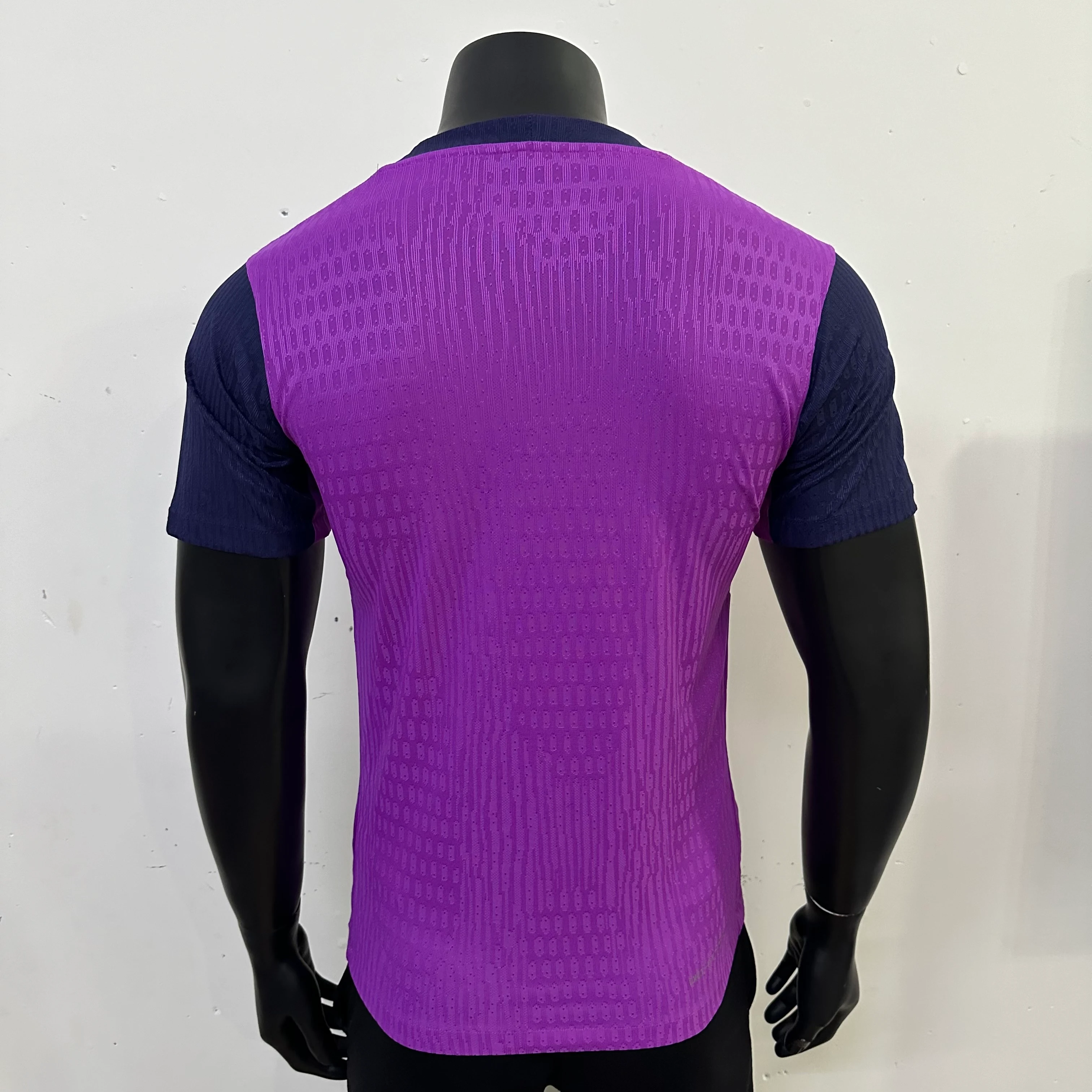 2025-26 Barcelona Purple Training Jersey - Player Version view 2