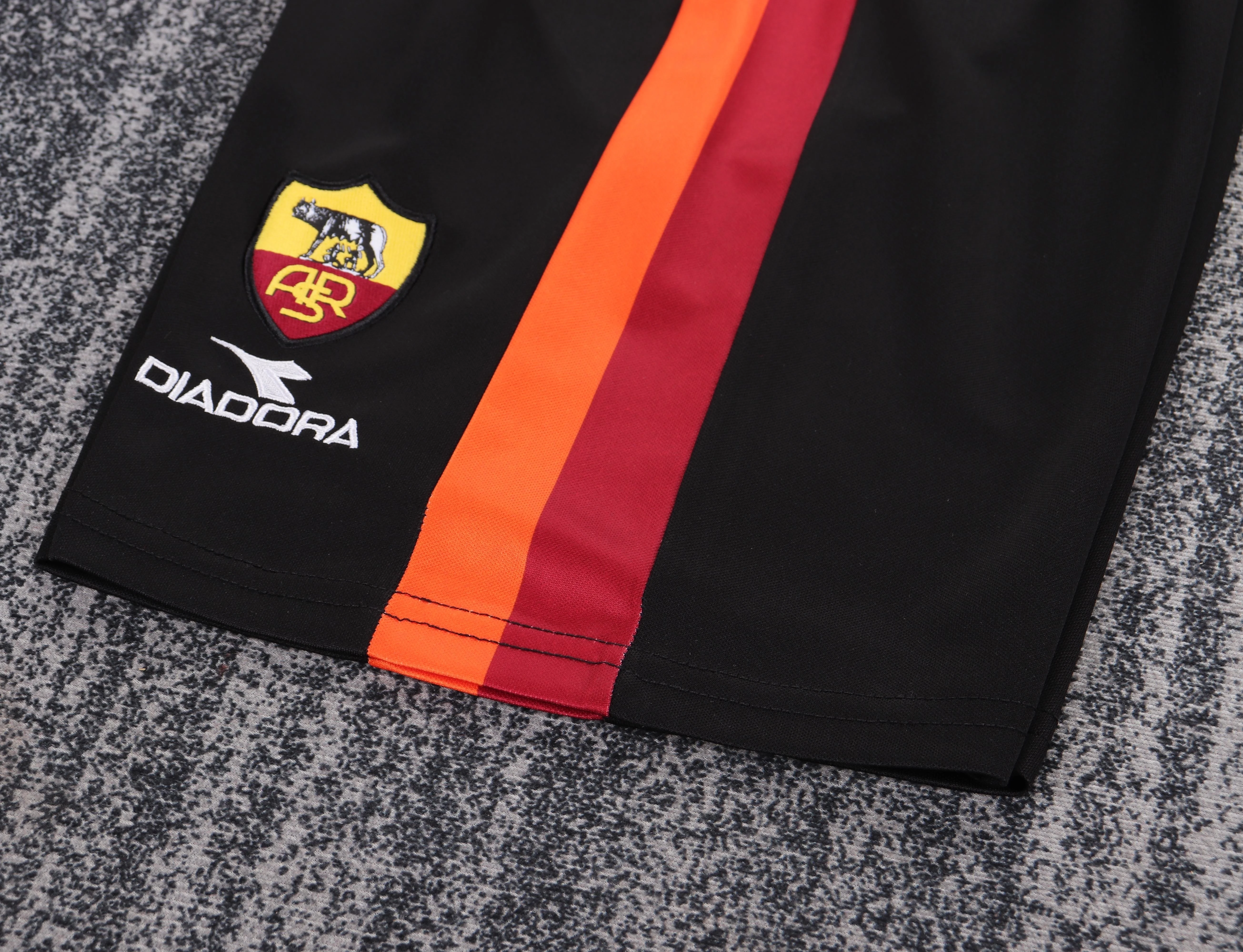 1998-99 Roma Away Retro Jersey - Children's Size view 9