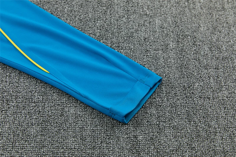 2026-27 Brazil Lake Blue Half-Zip Training Jersey view 10