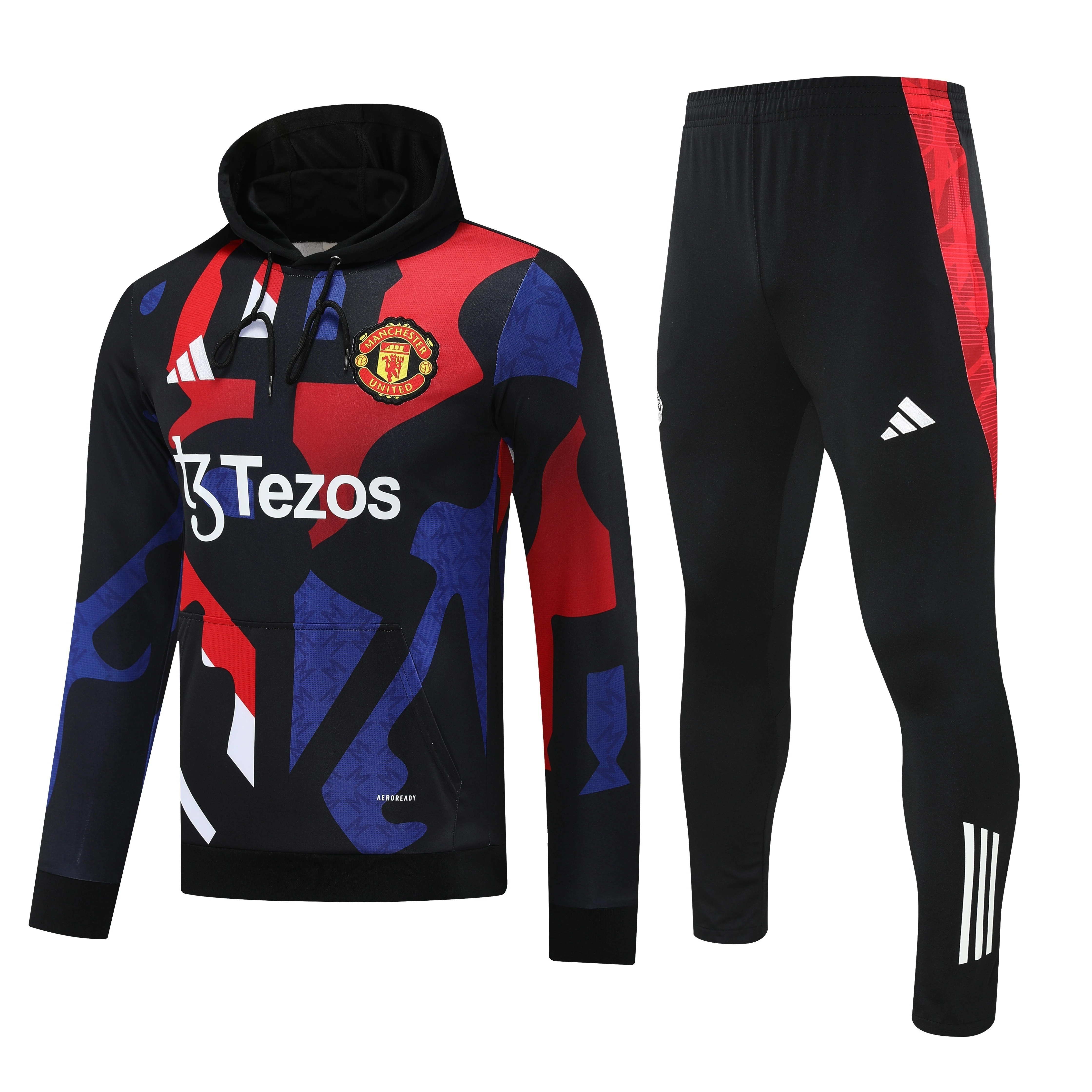 2025-26 Manchester United training hooded jersey view 17