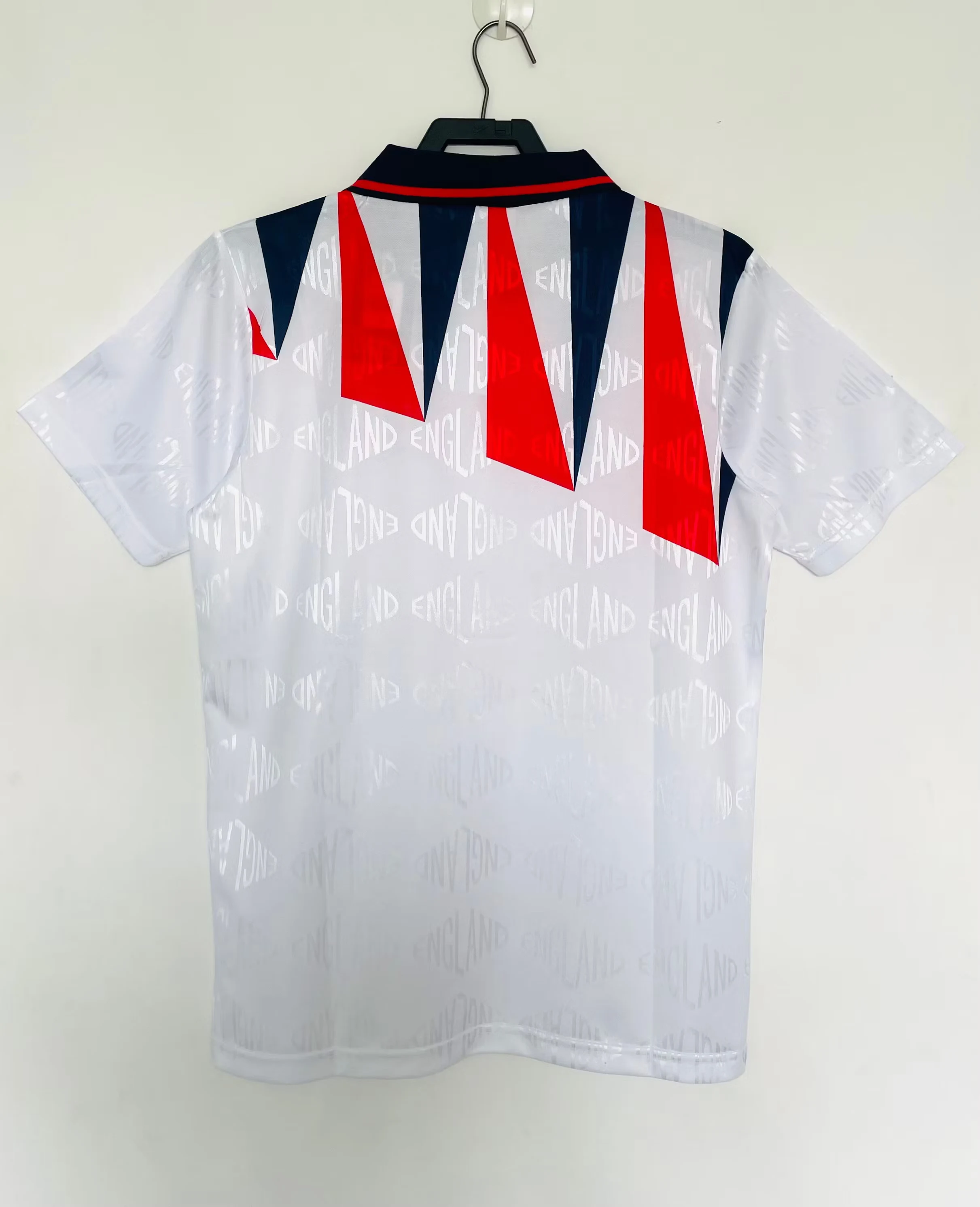 1992 England Home Retro Jersey view 2