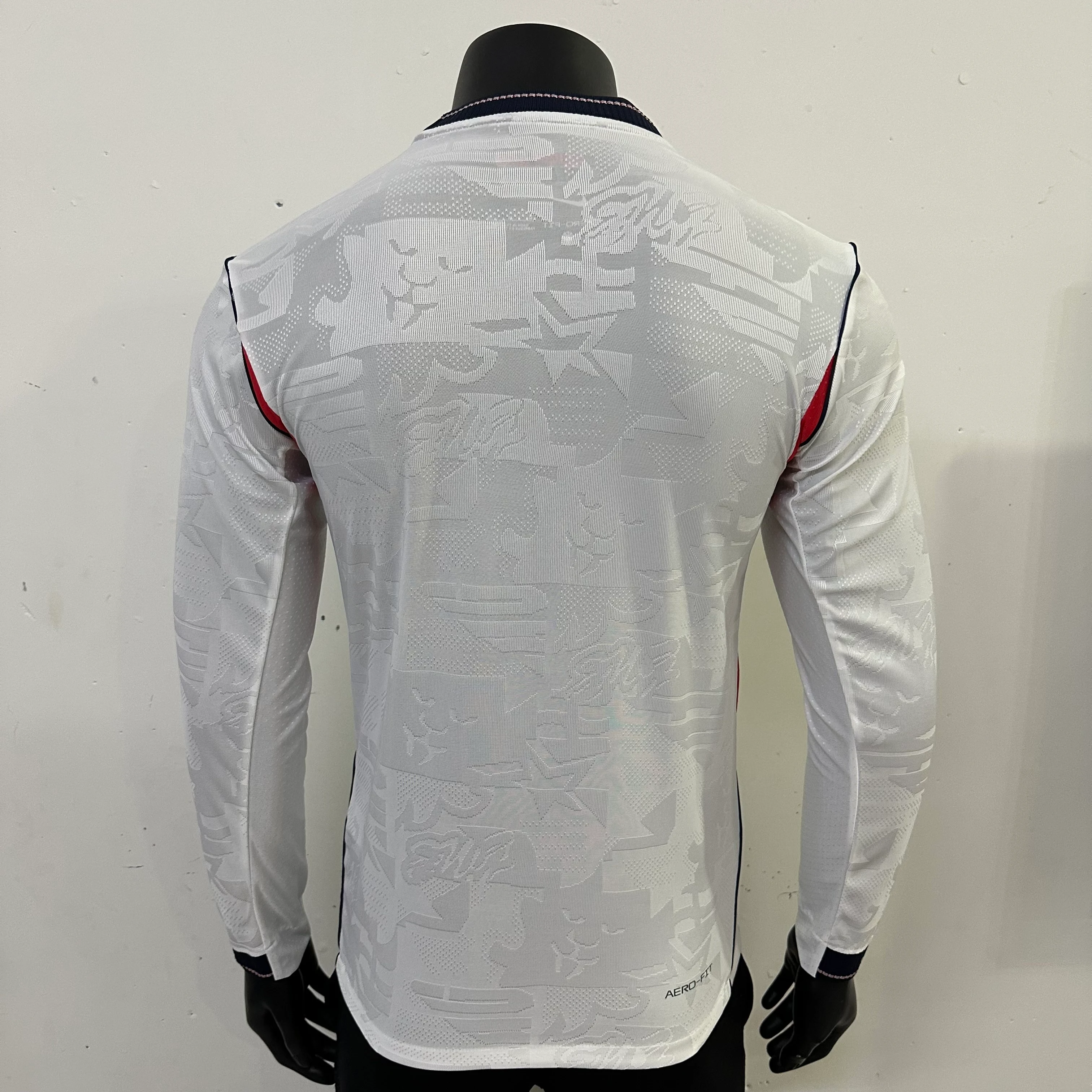 2026-27 England Home Long-Sleeve Jersey - Player Edition view 2