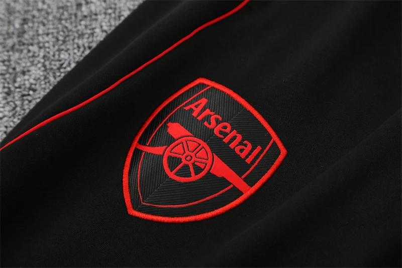 2025-26 Arsenal White Half-Zip Training Jersey view 6