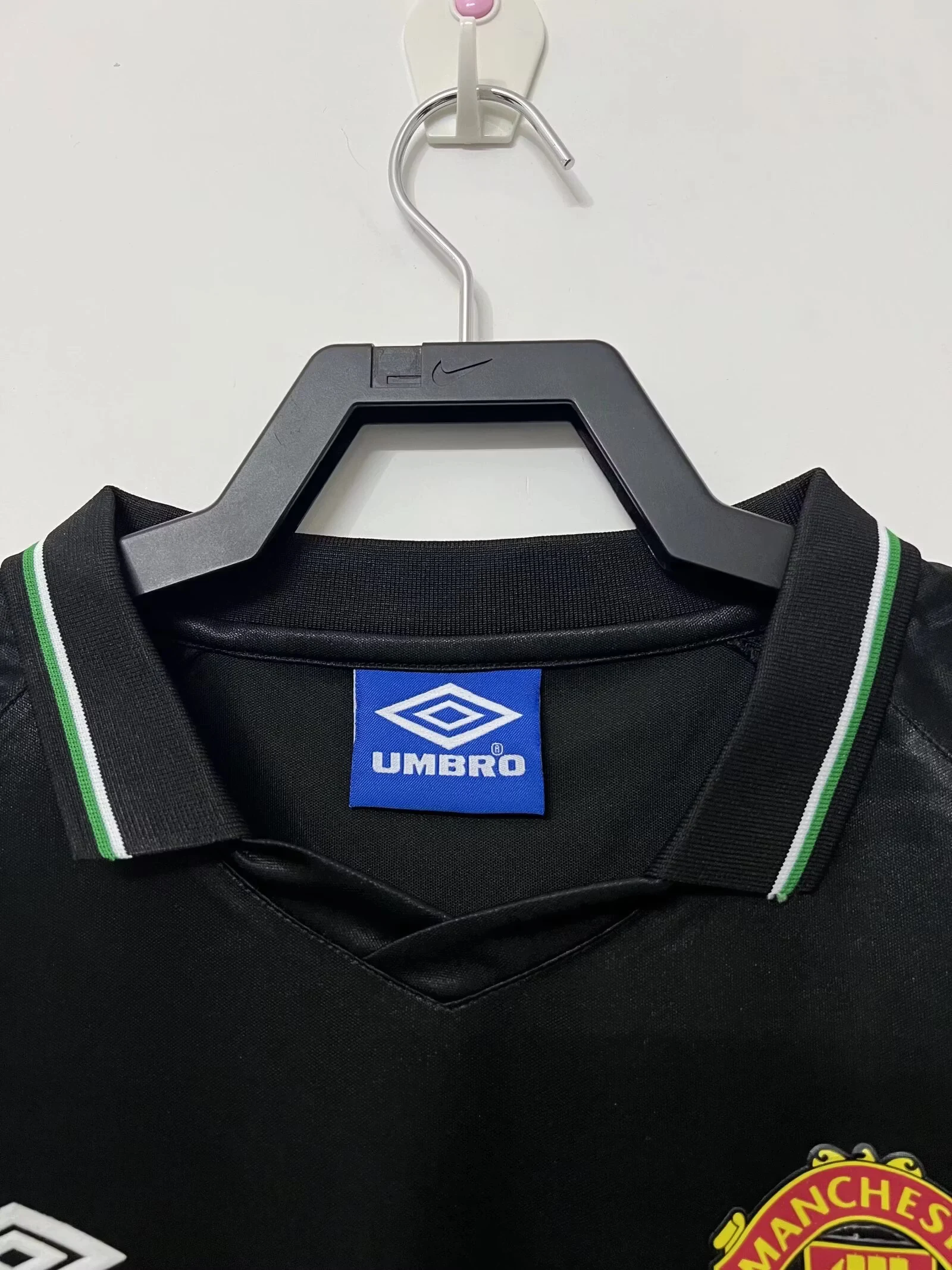 1998-99 Manchester United Second Away Retro Jersey view 7