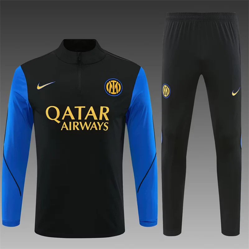 2026-27 Inter Milan Black Half-Zip Training Jersey view 3