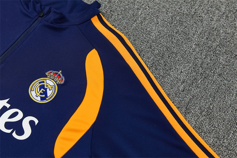 2026-27 Real Madrid Royal Blue Half-Zip Training Jersey view 13