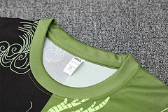 2025-26 Real Madrid Black and Green Short Sleeve Training Jersey view 15