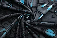 2025-26 Napoli Black Grey Short Sleeve Training Jersey view 8