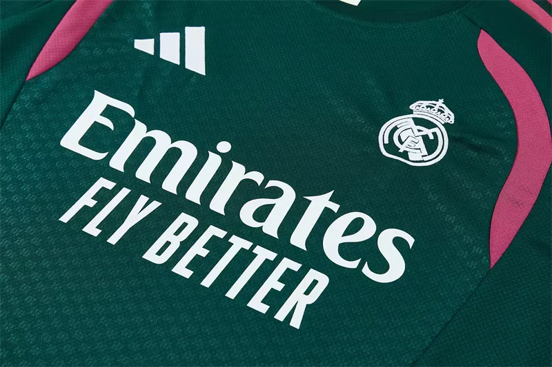 2026-27 Real Madrid Dark Green Short-Sleeve Training Jersey view 10