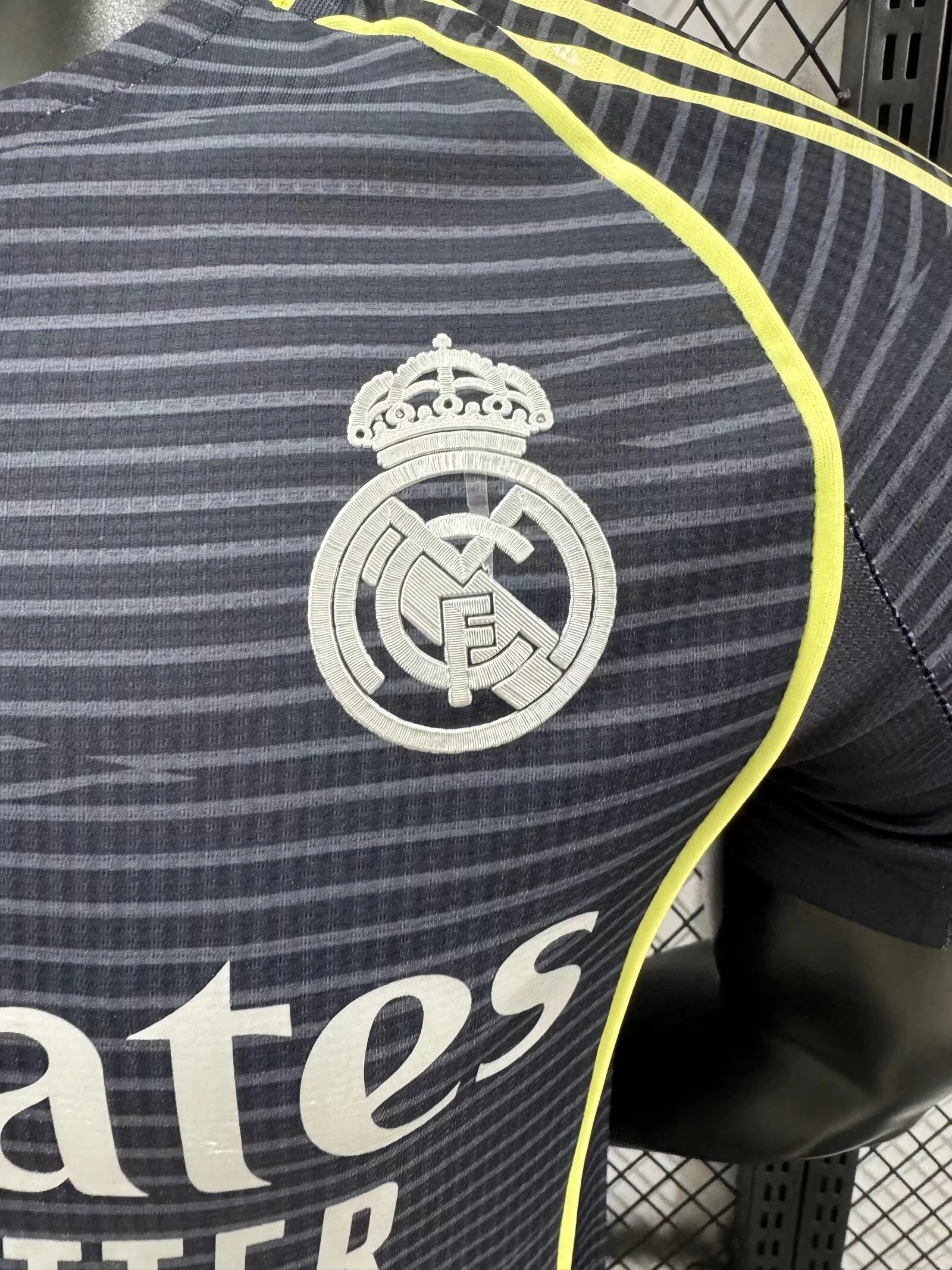 2025-26 Real Madrid Away Jersey - Player Edition view 4