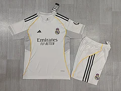 2025-26 Real Madrid Home Shirt - Kids Size