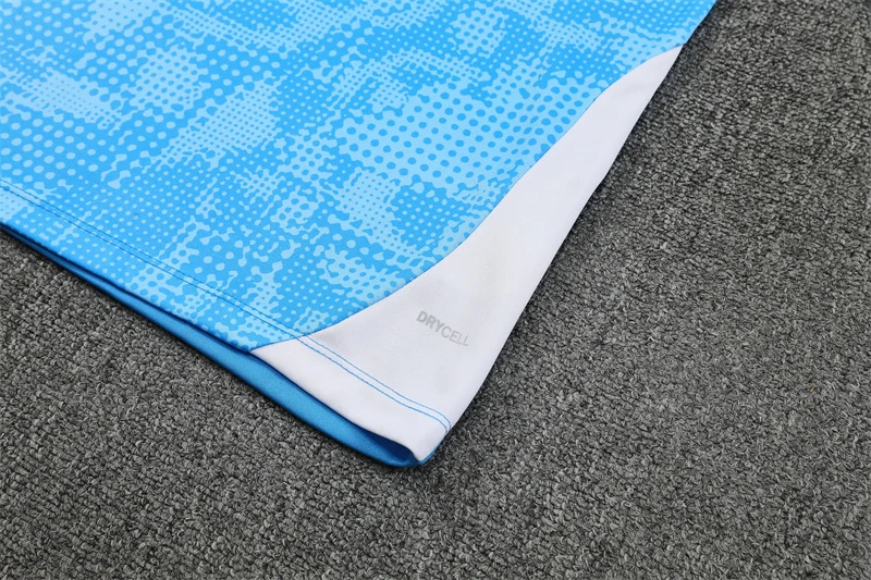 2025-26 Manchester City Light Blue Half-Zip Training Jersey view 7