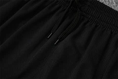 2025-26 Real Madrid black and pink short-sleeved training jersey view 6