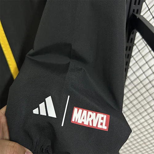 2026-27 Real Madrid x Marvel trench coat view 4