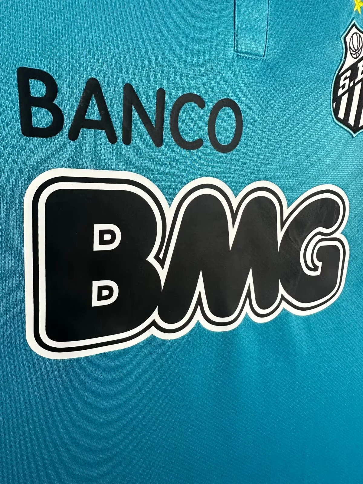 2012-13 Santos Second Away Retro Jersey (with epaulettes) view 9