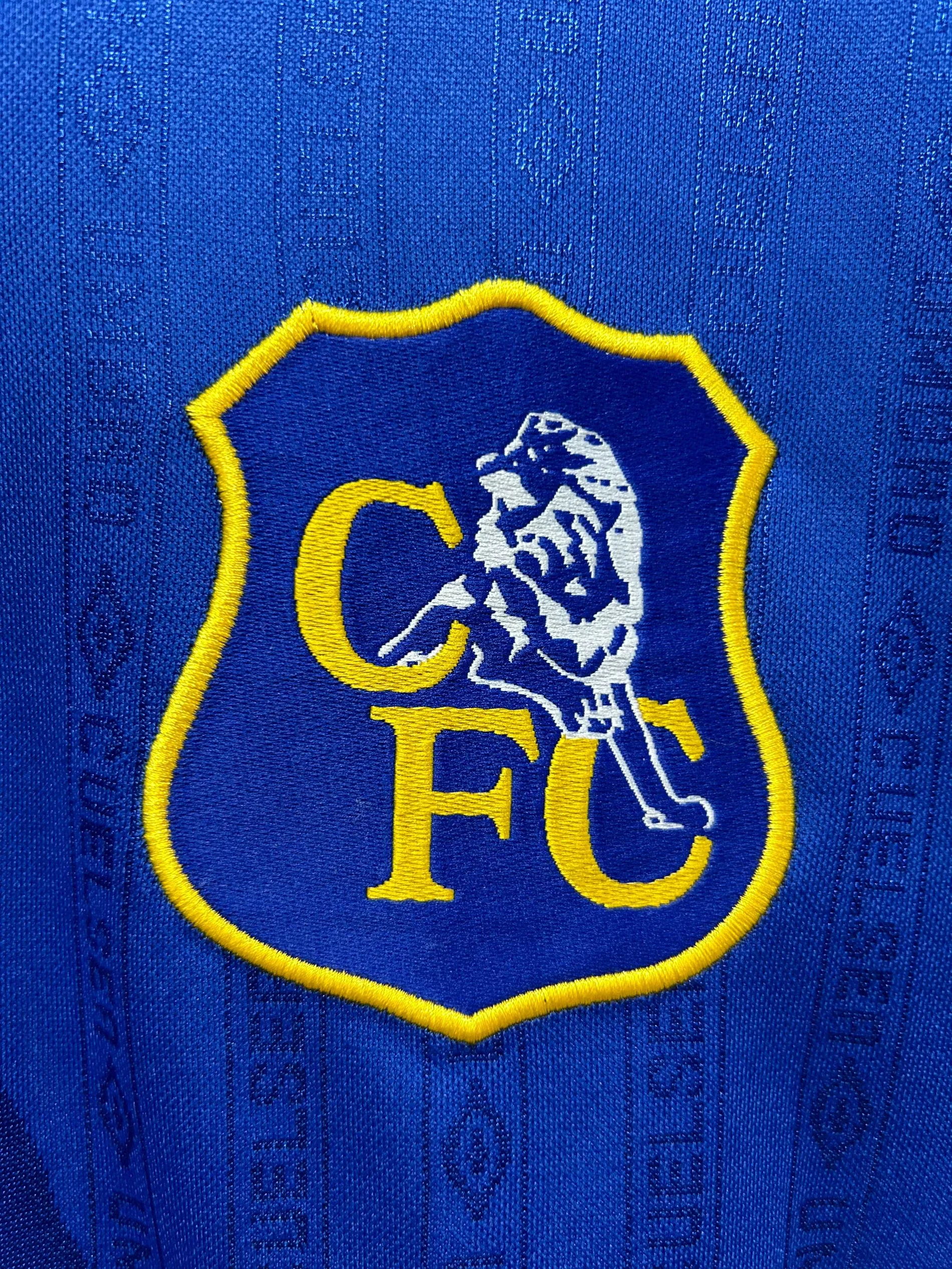 1995-97 Chelsea Home Retro Shirt view 5