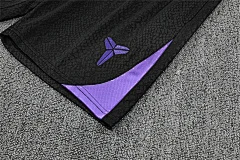 2025-26 Barcelona Black Joint Short Sleeve Training Jersey view 4