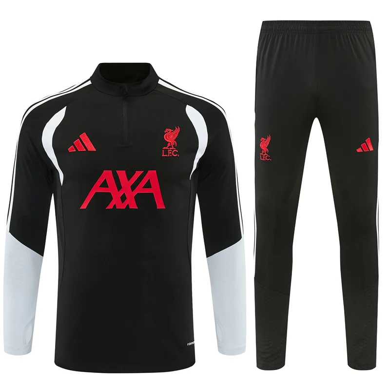 2026-27 Liverpool Black Half-Zip Training Jersey view 20