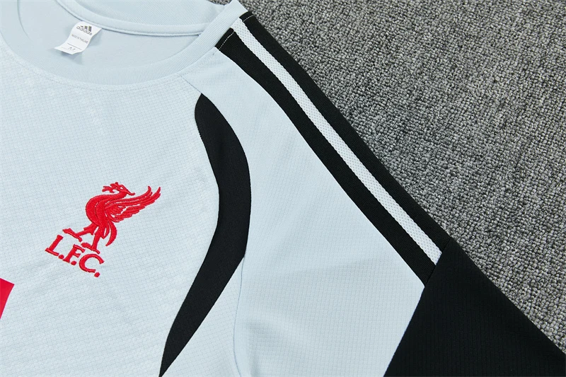 2026-27 Liverpool Light Grey Short-Sleeve Training Jersey view 12