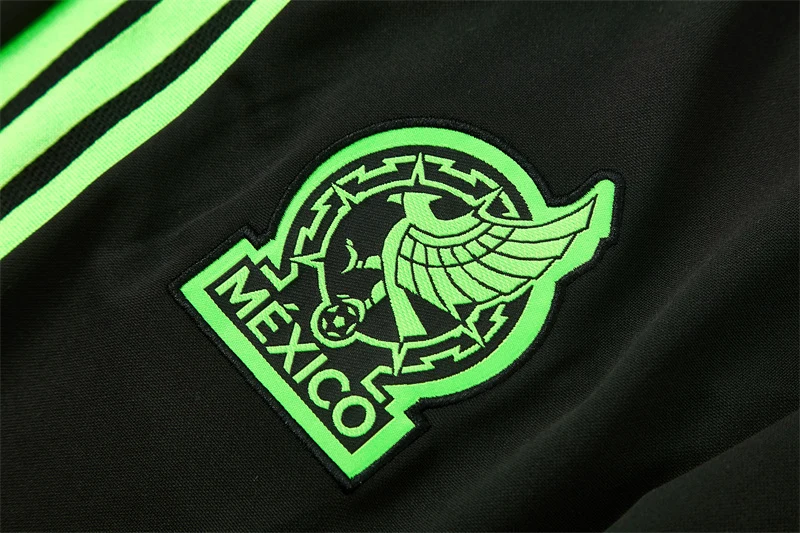 2026-27 Mexico Black Half-Zip Training Jersey view 6