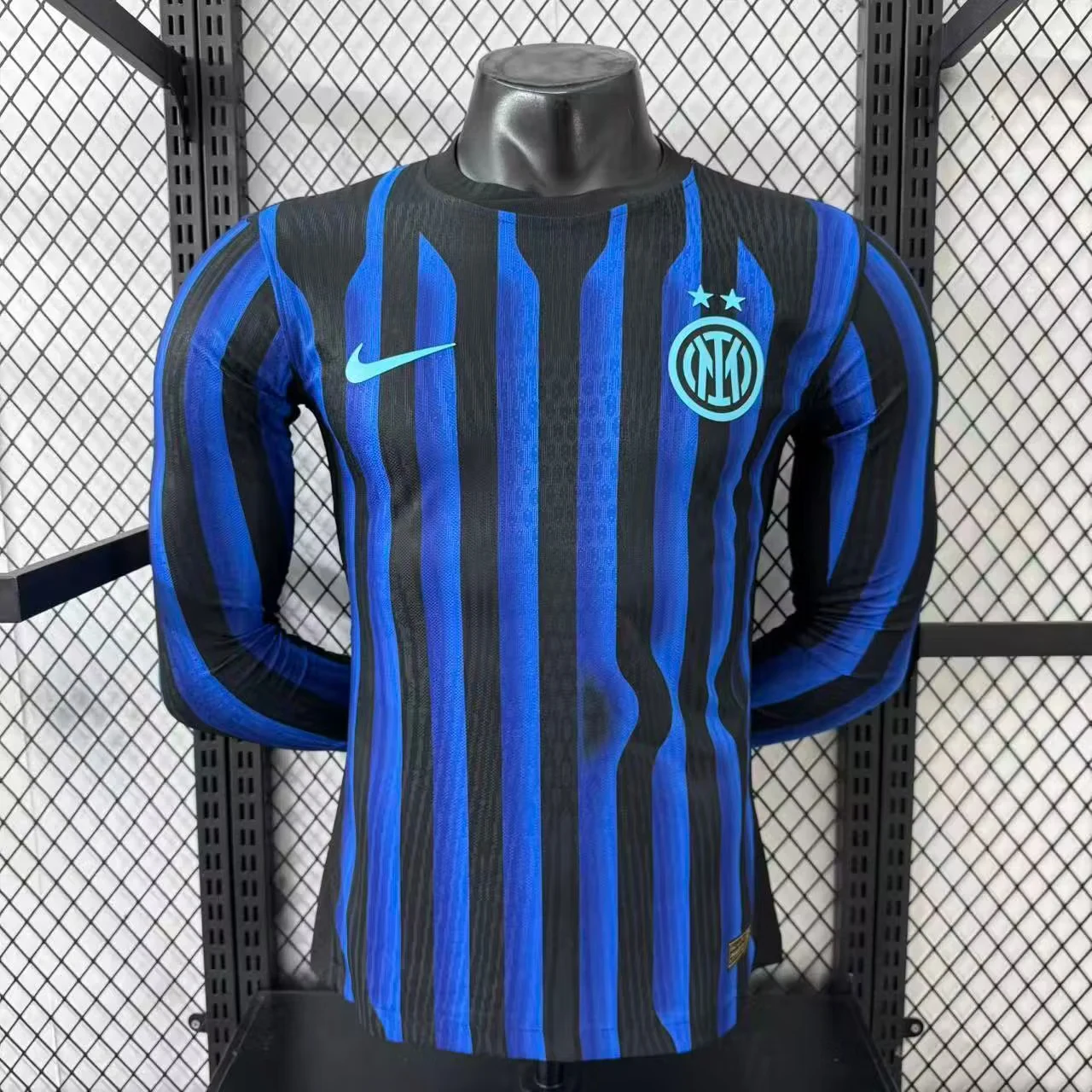 2025-26 Inter Milan Home Long-Sleeve Jersey - Player Version