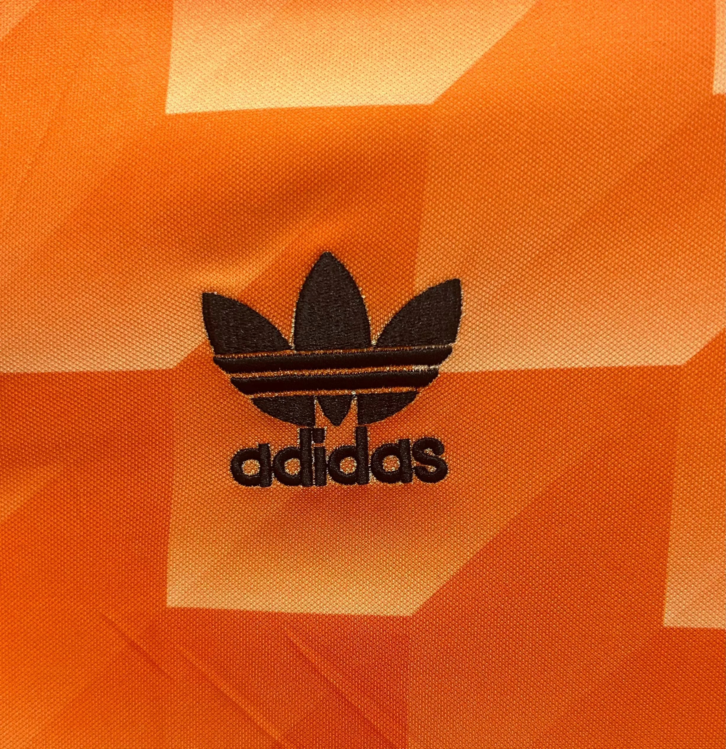 1988 Netherlands training retro jersey view 4