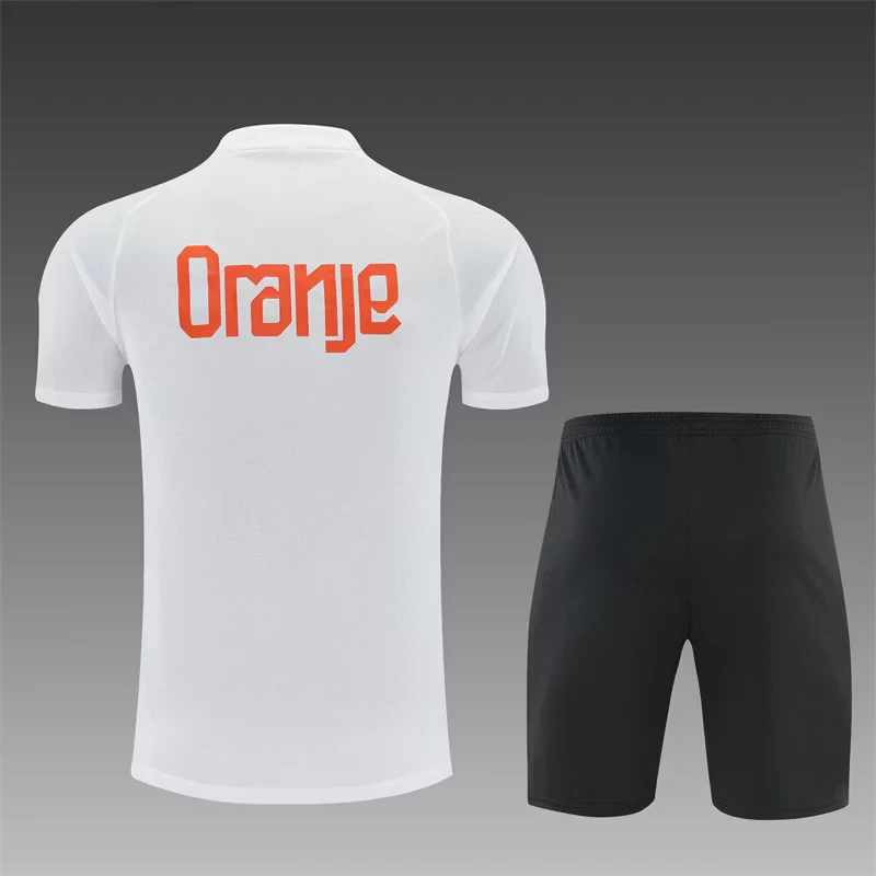 2026-27 Netherlands White Short-Sleeve Training Jersey view 2