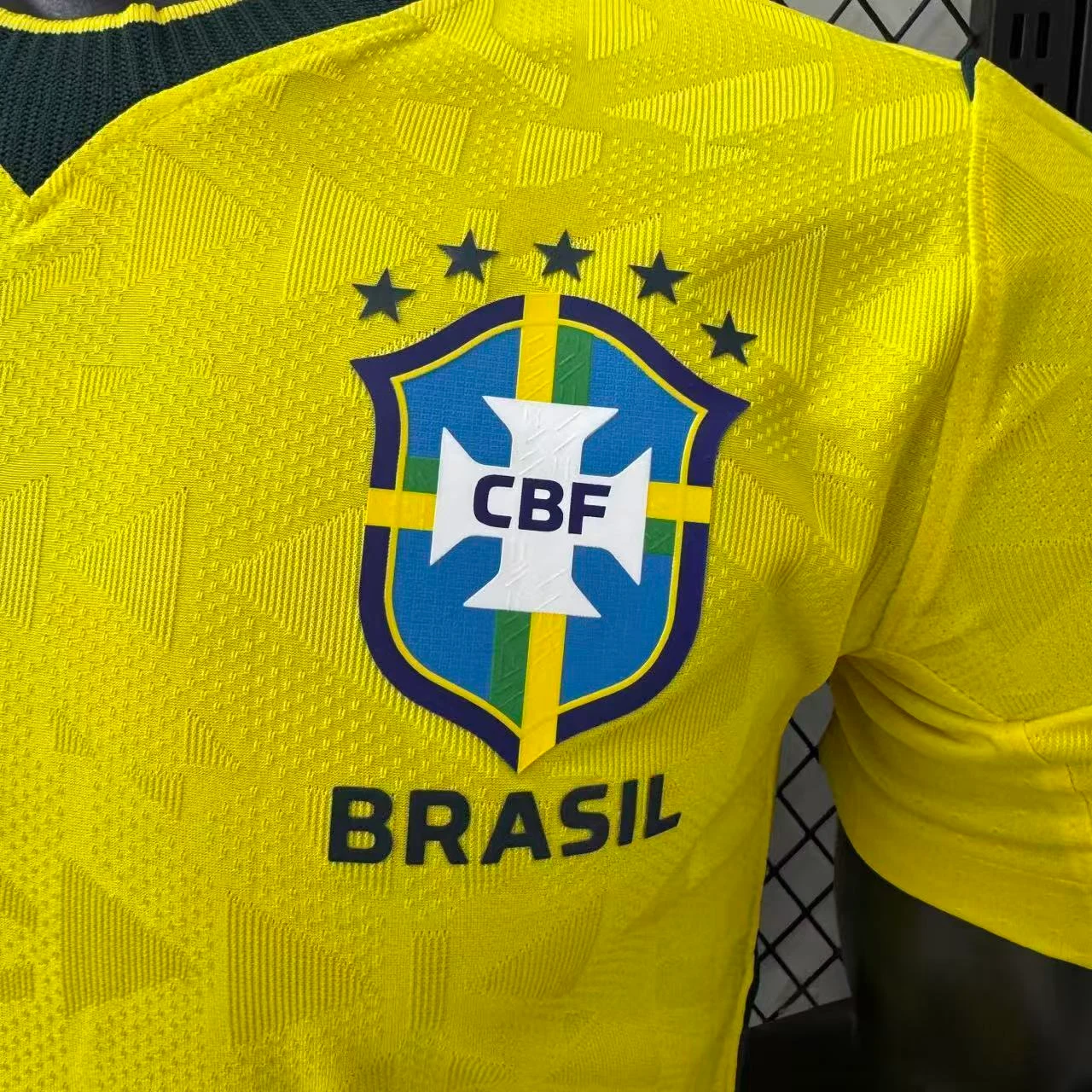 2026 Brazil Home Jersey – Player Version view 4