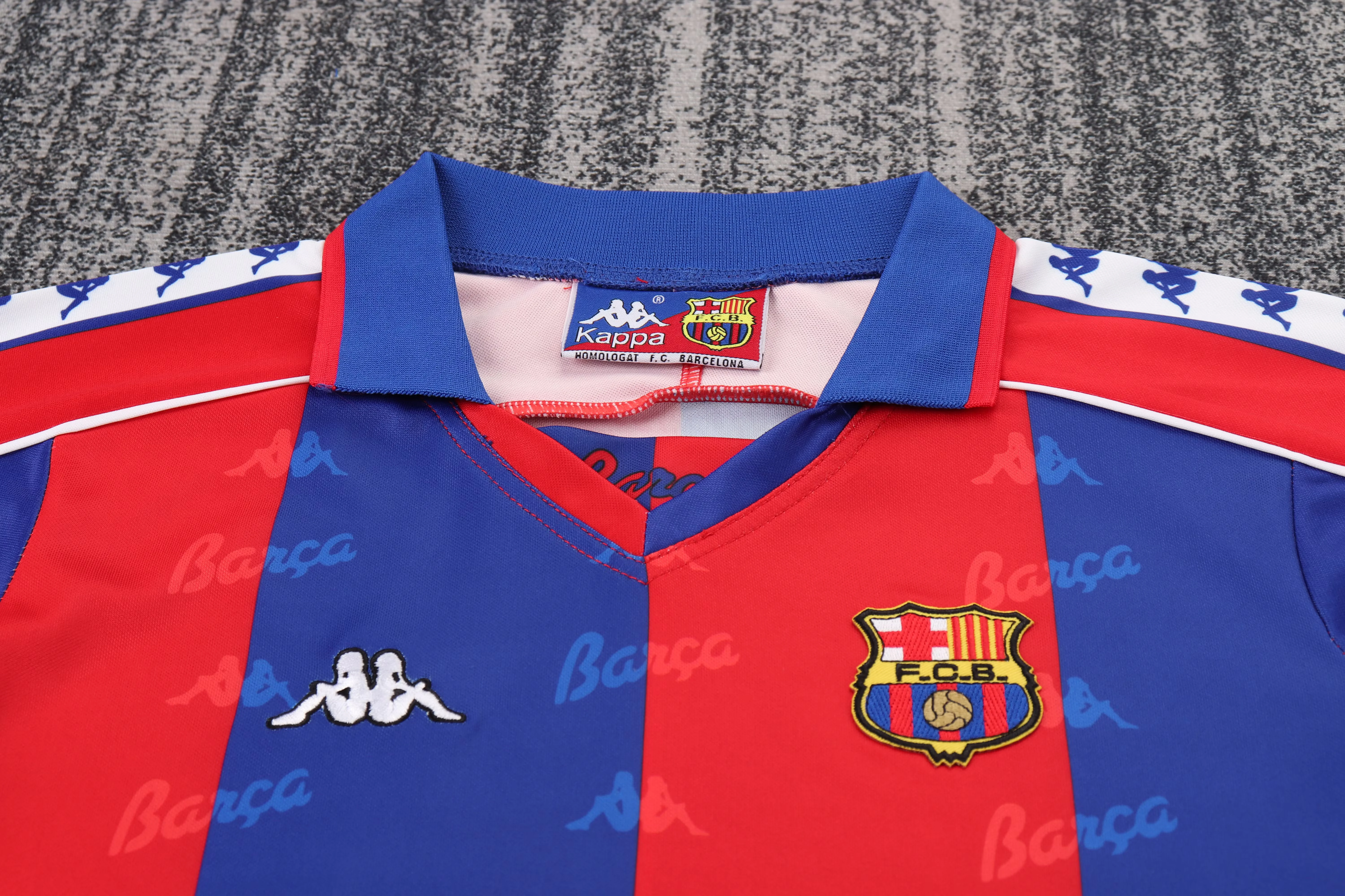 1992-95 Barcelona Home Retro Shirt - Kids Sizes view 10