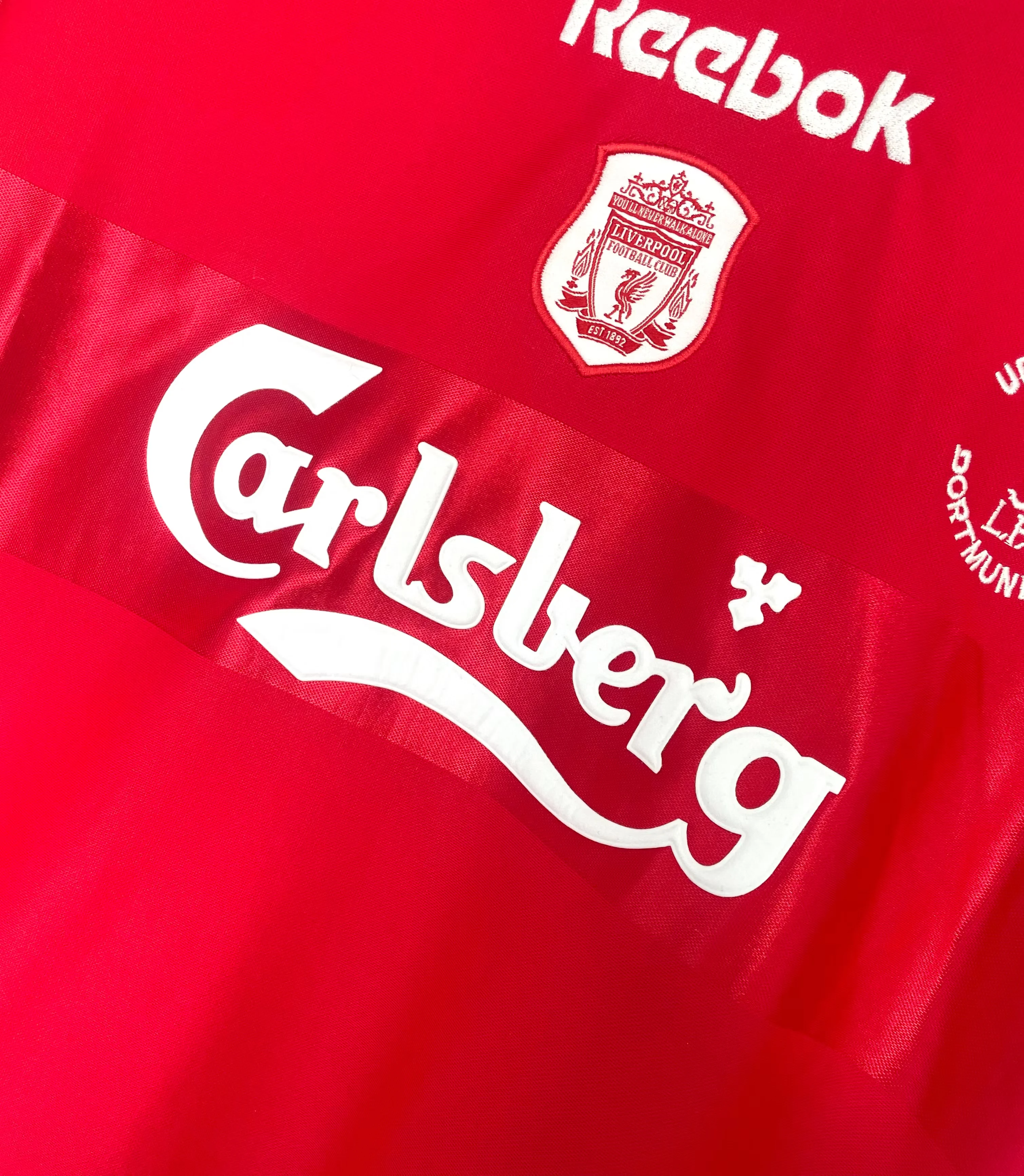 2000-01 Liverpool Home Retro Jersey view 5