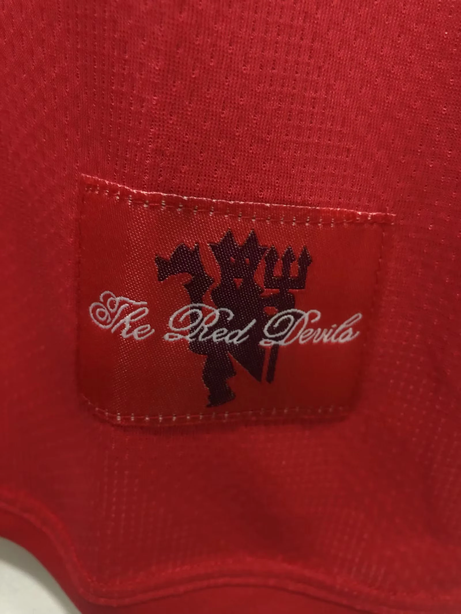 2007-08 Manchester United Home Retro Shirt - League Edition view 4