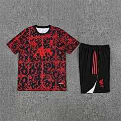 2025-26 Liverpool FC camouflage short-sleeved training jersey view 13