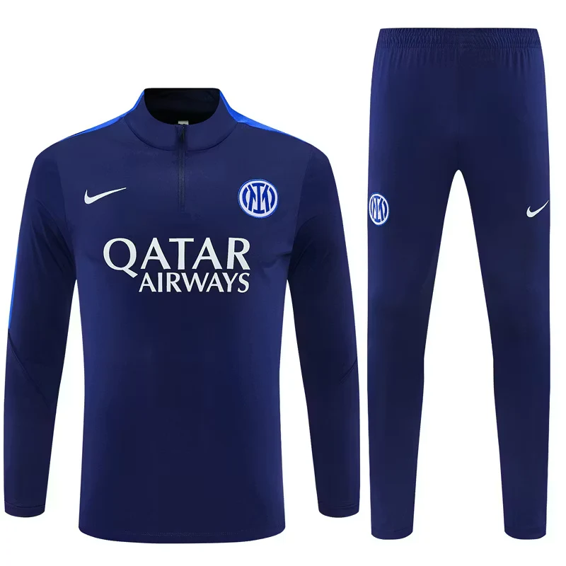 2026-27 Inter Milan Royal Blue Half-Zip Training Jersey view 17