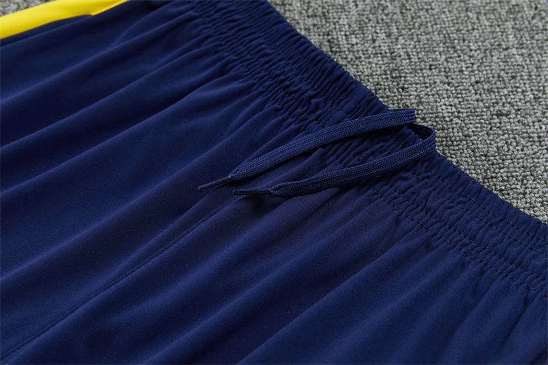 2026-27 Brazil Royal Blue Half-Zip Training Jersey view 4