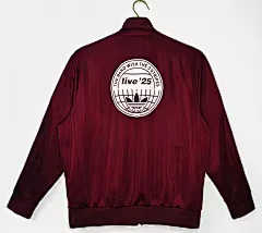 2025-26 Oasis Touring Flamebirds Sports Jacket Top view 2