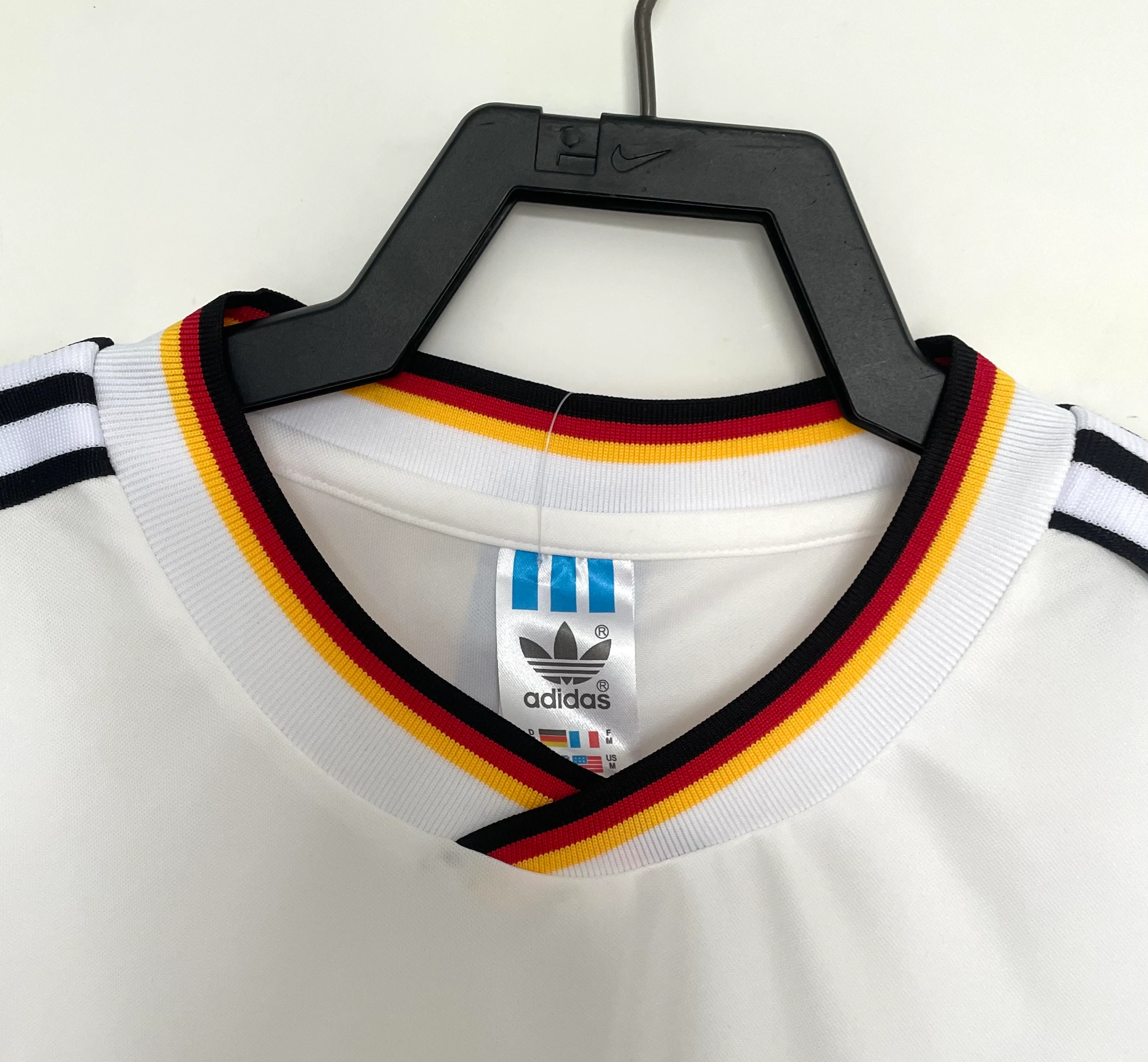 1986 Germany Home Retro Jersey view 4