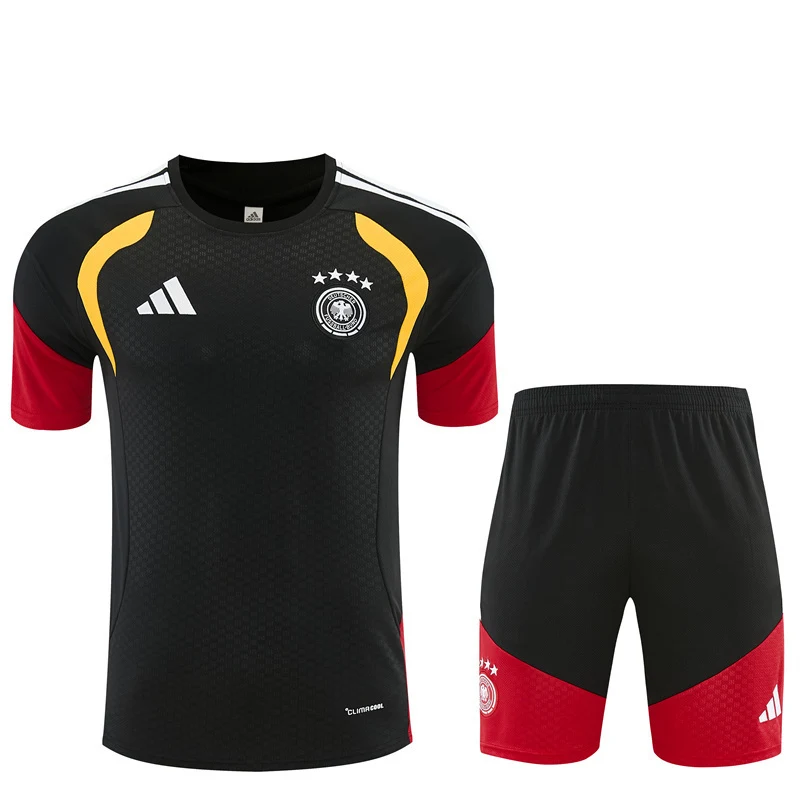 2026-27 Germany Black Short-Sleeve Training Jersey view 19