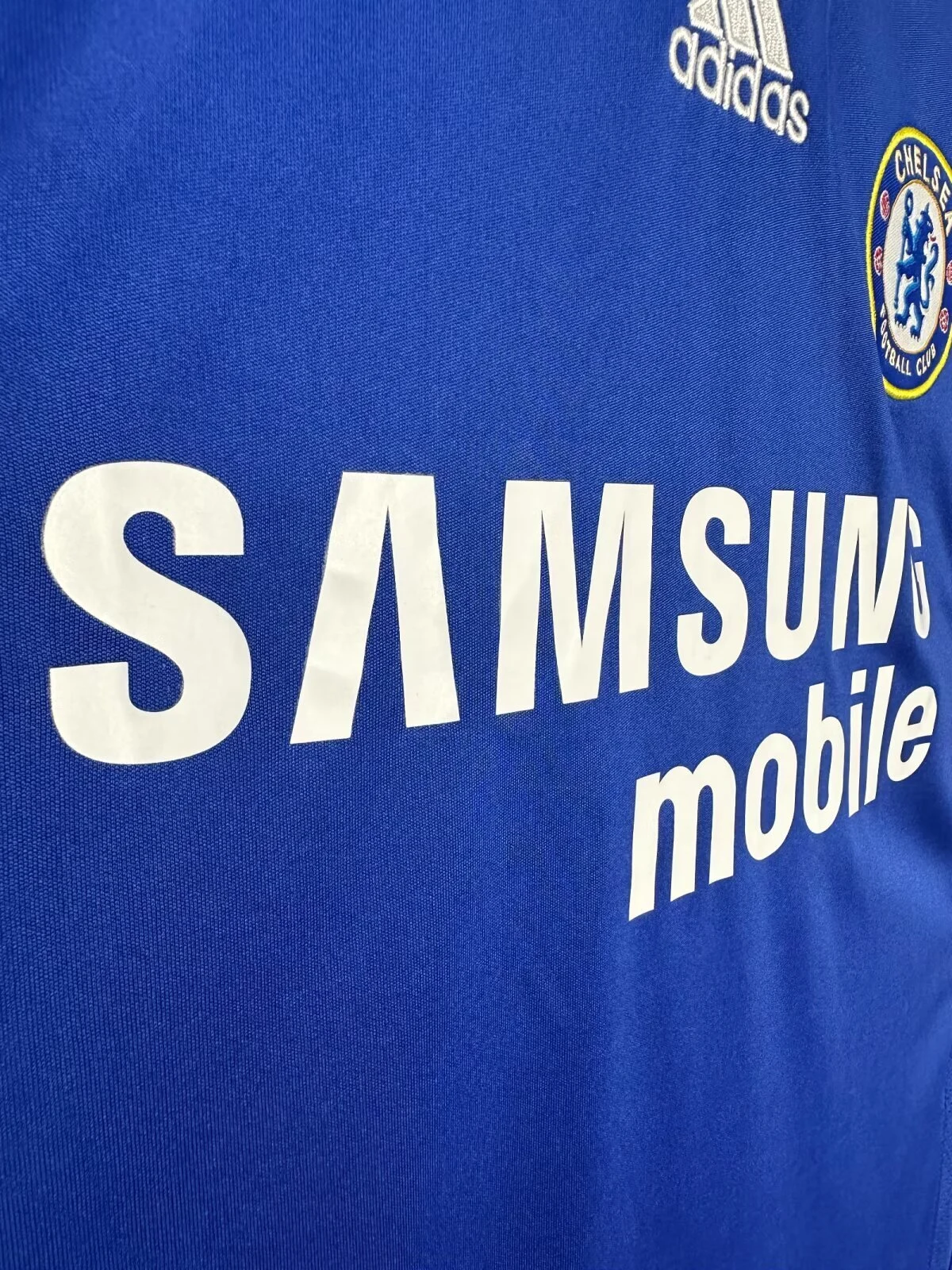 2006-07 Chelsea Home Long-Sleeve Retro Jersey view 6