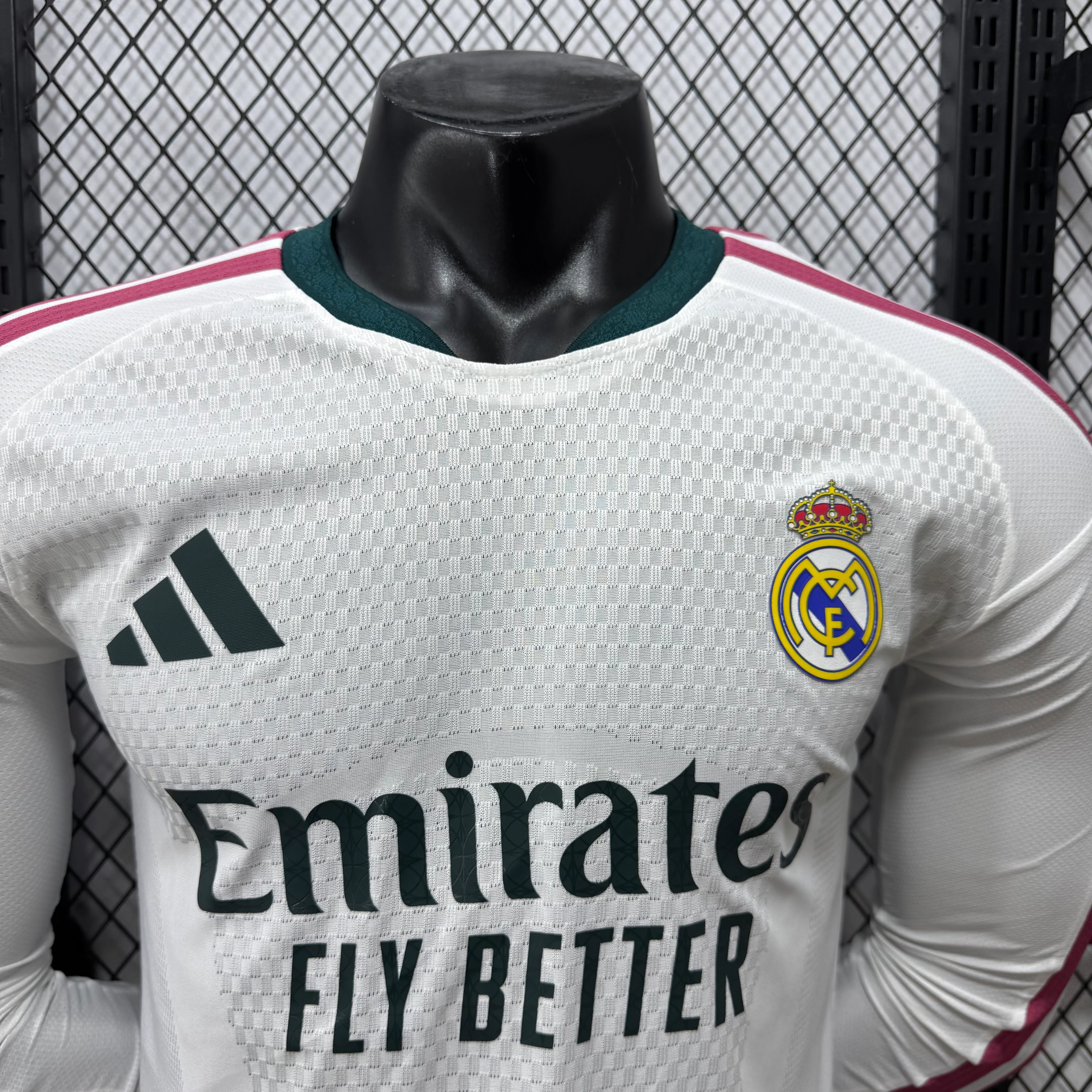 2026-27 Real Madrid Home Long-Sleeve Jersey - Player Version view 3
