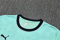 2025-26 Marseille Blue Short Sleeve Training Jersey view 12