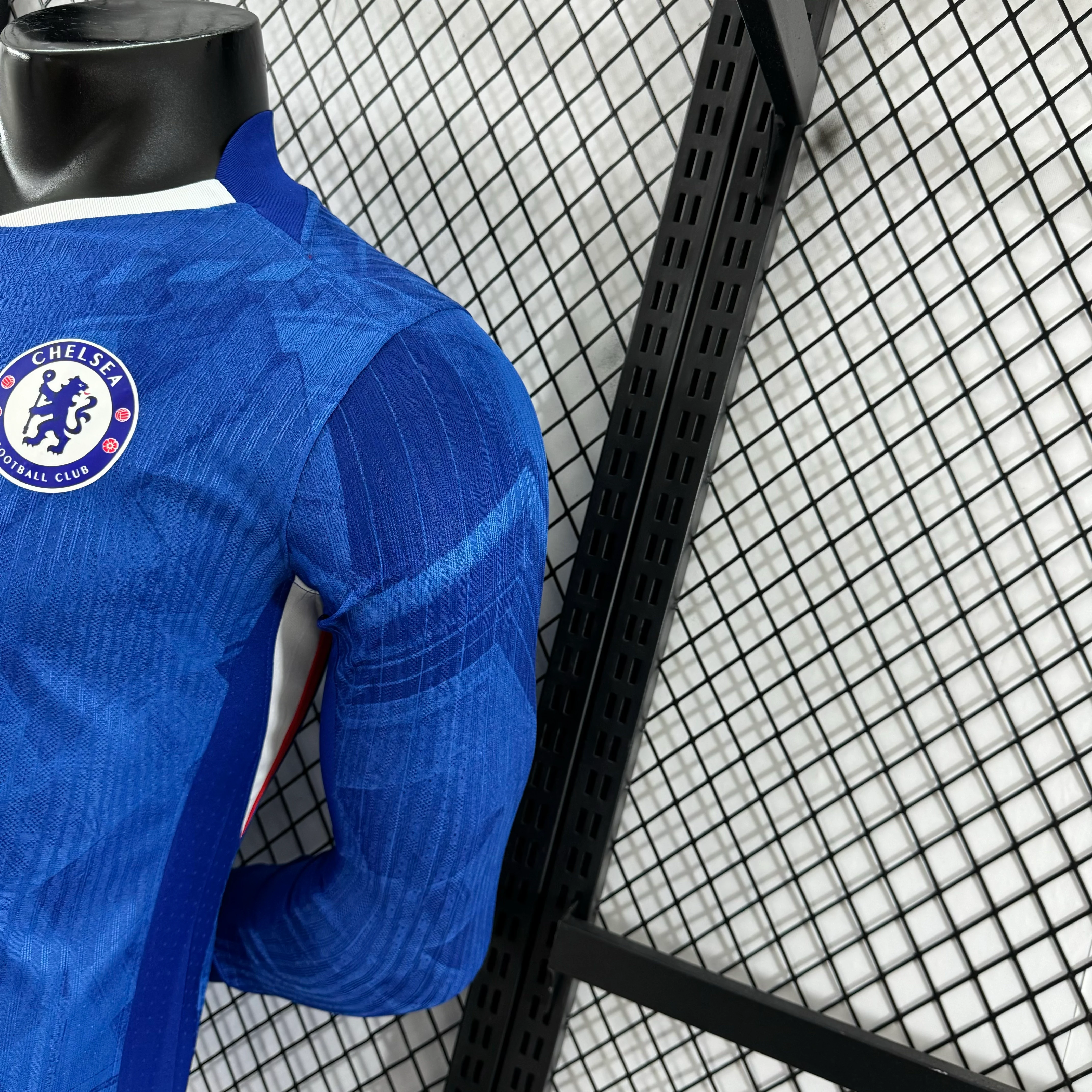 2025-26 Chelsea Home Long-Sleeve Jersey – Player Version view 7