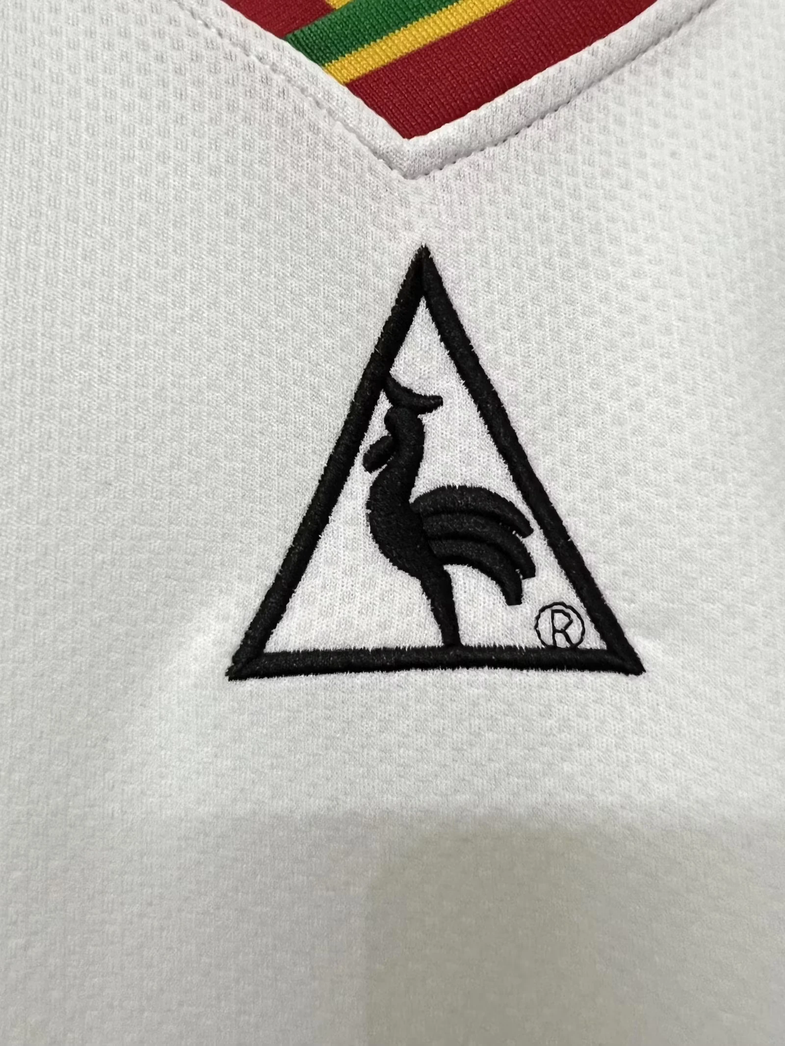 2002 Senegal White Retro Jersey view 7