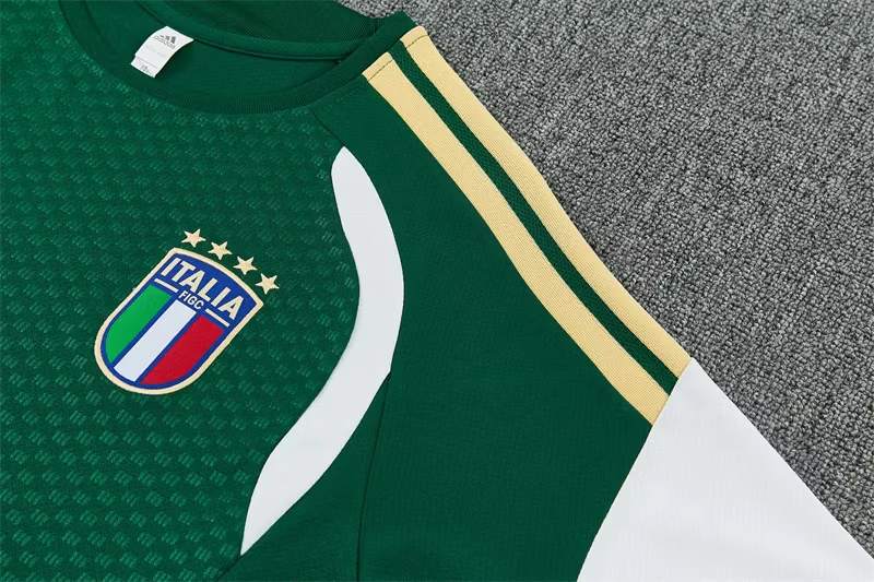 2026-27 Italy Green Short-Sleeve Training Jersey view 7