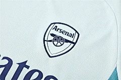2025-26 Arsenal Light Grey Short Sleeve Training Jersey view 10