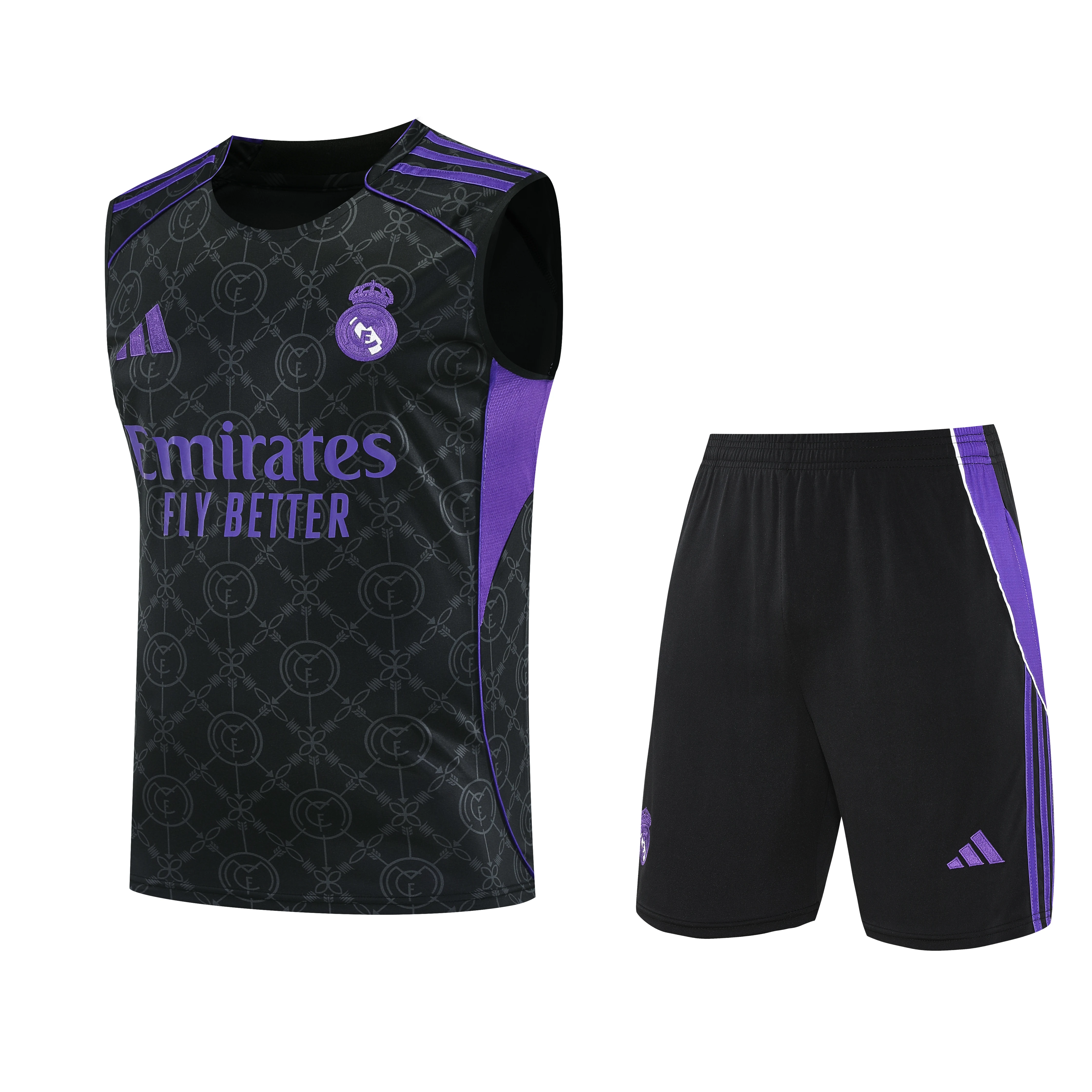 2025-26 Real Madrid Training Vest Jersey view 21