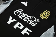 2025-26 Argentina Black Half-zip Training Jersey view 18
